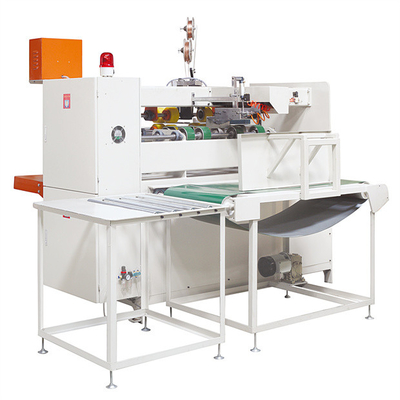 Double Servo Semi Automatic High Speed Stitcher met oranje kleur