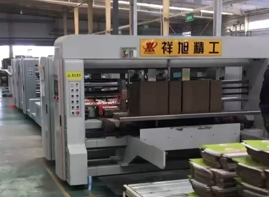 Kartonnen gegolfde doos Stapler Stitcher gegolfde doosmachine