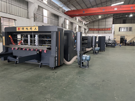 Automatische kartonnen glueer stitcher machine met dubbele hechtingen