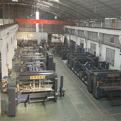 1200 nagels/min Automatische kartonnen folder Gluer Machine Wit met eenmalige hechting
