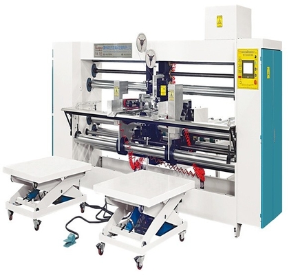 Semi-automatische dubbelkop naadmachine 7180mm 11kw voor golfkarton