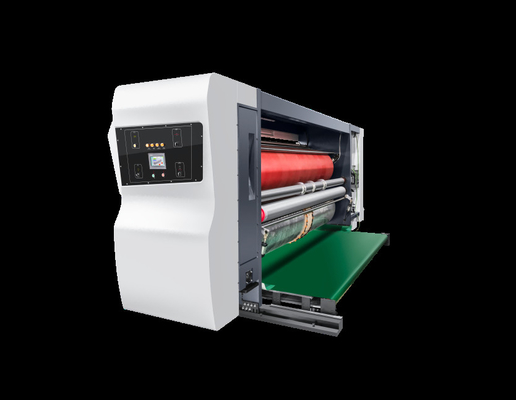 380V/50Hz/3Ph Automatisch Stalen Flexo Printing Kartonnen Doos Slotting Die Cutting Machine Alles computergestuurd